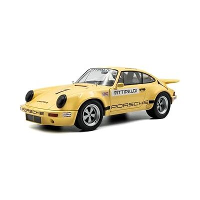 Solido 1:18 Porsche 911 IROC geel #1 FITTIPALDI 1974 Solido 1:18 Porsche 911 IROC geel #1 FITTIPALDI 1974