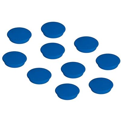 Franken GmbH HM20 03 magneten voor 300 g, blauw, Ø 24 mm, 10 stuks Franken GmbH HM20 03 magneten voor 300 g, blauw, Ø 24 mm, 10 stuks