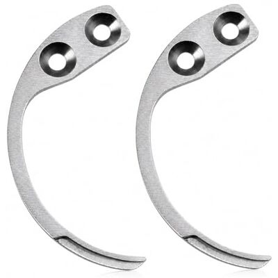 Bettecso 2 stuks vlekverwijderaar voor haken, EAS Hard Tag met sleuf type haak – diefstalbeveiligingssysteem voor kleding verwijderen (2 stuks haken) Bettecso 2 stuks vlekverwijderaar voor haken, EAS Hard Tag met sleuf type haak – diefstalbeveiligingssysteem voor kleding verwijderen (2 stuks haken)
