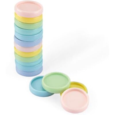 Creative The Bind Easy 24 stuks herbruikbare bindschijven voor notitieboeken, documenten, agenda's en kranten, pastelkleuren, 24 stuks Pour la relieuse Bind Easy, pour reliure, cahiers, documents, planificateurs et journaux, réutilisable Creative The Bind Easy 24 stuks herbruikbare bindschijven voor notitieboeken, documenten, agenda's en kranten, pastelkleuren, 24 stuks Pour la relieuse Bind Easy, pour reliure, cahiers, documents, planificateurs et journaux, réutilisable