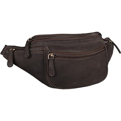STILORD "Eliah" Vintage Sac Banane en Cuir Ceinture Réglable Poche Ventrale Sacoche Banane idéal Sport Voyages Quotidien Durable Couleur:Cognac Marron STILORD "Eliah" Vintage Sac Banane en Cuir Ceinture Réglable Poche Ventrale Sacoche Banane idéal Sport Voyages Quotidien Durable Couleur:Cognac Marron