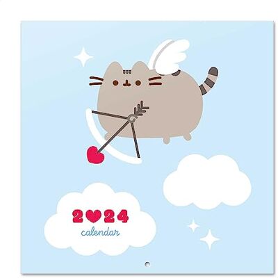 Grupo Erik Wandkalender 2023/2024 Pusheen Maandkalender van september 2023 tot december 2024 30 x 60 cm, FSC-gecertificeerd, in het Frans Grupo Erik Wandkalender 2023/2024 Pusheen Maandkalender van september 2023 tot december 2024 30 x 60 cm, FSC-gecertificeerd, in het Frans