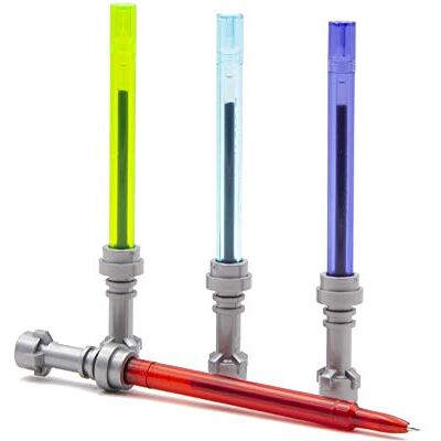 IQ Lego Star Wars lichtzwaard gel pen set IQ Lego Star Wars lichtzwaard gel pen set