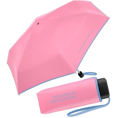 United Benetton Ultra Mini Flat Solid Zakparaplu 88 cm United Benetton Ultra Mini Flat Solid Zakparaplu 88 cm