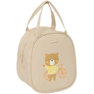 safta PREESCOLAAR Geïsoleerde tas voor kleuterschool, geschikt voor trolley, ideaal voor kinderen van 5 tot 14 jaar, comfortabel en veelzijdig, kwaliteit en sterkte, 19 x 14 x 22 cm, beige safta PREESCOLAAR Geïsoleerde tas voor kleuterschool, geschikt voor trolley, ideaal voor kinderen van 5 tot 14 jaar, comfortabel en veelzijdig, kwaliteit en sterkte, 19 x 14 x 22 cm, beige
