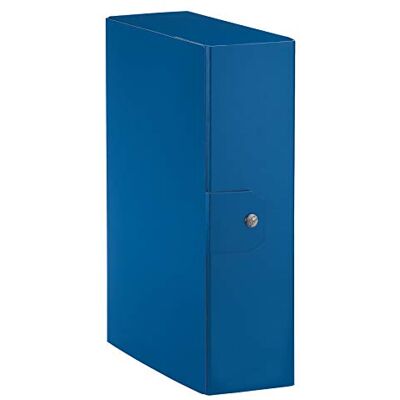 Esselte Eurobox snelhechter DIN A4, rug 8 cm, blauw, 1 stuk Esselte Eurobox snelhechter DIN A4, rug 8 cm, blauw, 1 stuk