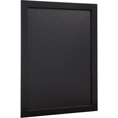 SECURIT Woody leisteen – gelakt hout – wit krijtvilt + montageset inbegrepen – 30 x 40 cm SECURIT Woody leisteen – gelakt hout – wit krijtvilt + montageset inbegrepen – 30 x 40 cm