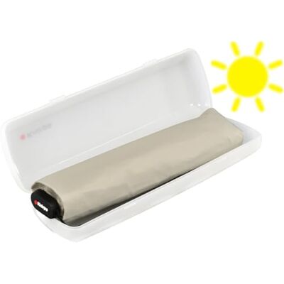 Knirps Ultra US.050 Slim Manual zakparaplu ultralicht en plat, stormvast, winddicht, 21 cm Knirps Ultra US.050 Slim Manual zakparaplu ultralicht en plat, stormvast, winddicht, 21 cm