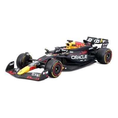 Bburago Race Oracle Red Bull RB20 avec casque, Verstappen #1 Bburago Race Oracle Red Bull RB20 avec casque, Verstappen #1