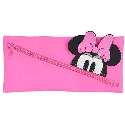 safta Minnie Pennenetui voor kinderen, ideaal voor schoolgaande kinderen, comfortabel en veelzijdig, kwaliteit en duurzaamheid, 22 x 11 cm, roze, esthetisch, casual, Roze, informeel safta Minnie Pennenetui voor kinderen, ideaal voor schoolgaande kinderen, comfortabel en veelzijdig, kwaliteit en duurzaamheid, 22 x 11 cm, roze, esthetisch, casual, Roze, informeel
