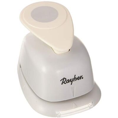 Rayher 69083000 motiefponsen rond Ø 1,90 cm voor papier en karton tot 200 g/m² Rayher 69083000 motiefponsen rond Ø 1,90 cm voor papier en karton tot 200 g/m²