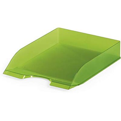 Durable 1701673017 brievenbakje, A4, lichtgroen, transparant, 6 stuks Durable 1701673017 brievenbakje, A4, lichtgroen, transparant, 6 stuks