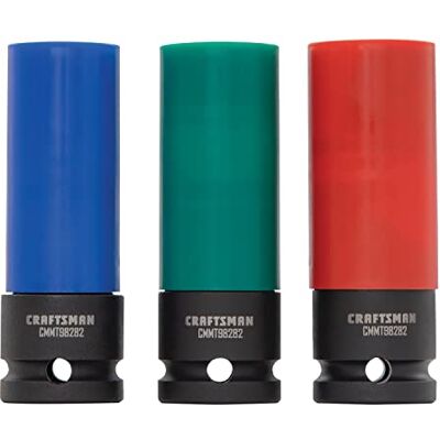 Craftsman CMMT98282 CRFT wielmoeren zonder markering, 3 stuks Craftsman CMMT98282 CRFT wielmoeren zonder markering, 3 stuks