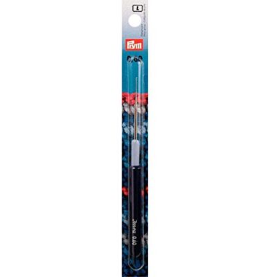 Prym IMRA haaknaald staal met stekker en kunststof handvat Ø 0,6 mm, zilver, 1 stuk Prym IMRA haaknaald staal met stekker en kunststof handvat Ø 0,6 mm, zilver, 1 stuk