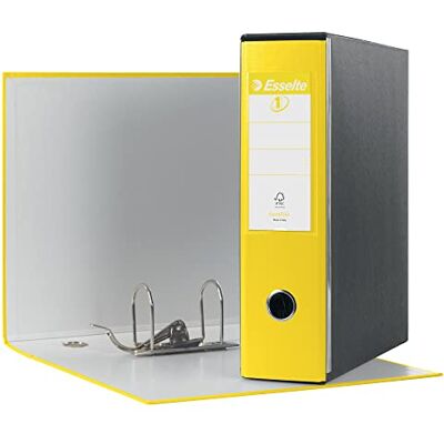 Esselte Eurofile Giallo Vivida map met hendel, 8 cm Esselte Eurofile Giallo Vivida map met hendel, 8 cm