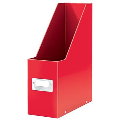 Leitz L: C&S WOW tijdschriftenrek rood Leitz L: C&S WOW tijdschriftenrek rood