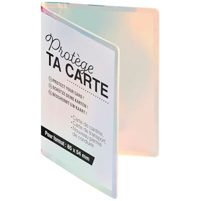 EXACOMPTA 510510E Kaarthouder Iris met reflecties voor meerdere transportkaarten, creditcards of kantine 7 cm x 10 cm EXACOMPTA 510510E Kaarthouder Iris met reflecties voor meerdere transportkaarten, creditcards of kantine 7 cm x 10 cm