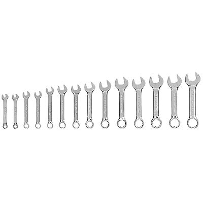 TEKTON Jeu de clés mixtes Stubby, 14 pièces (6-19 mm) WCB90402 TEKTON Jeu de clés mixtes Stubby, 14 pièces (6-19 mm) WCB90402