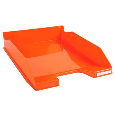 EXACOMPTA Ref. 113288D 1 x COMBO MIDI brievenbakje nuttige afmetingen 34 x 25 x 6,5 cm voor A4+ formaat geschikt voor 500 vel kleur tangerine glanzend EXACOMPTA Ref. 113288D 1 x COMBO MIDI brievenbakje nuttige afmetingen 34 x 25 x 6,5 cm voor A4+ formaat geschikt voor 500 vel kleur tangerine glanzend