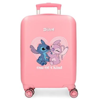 Disney Harde kinderkoffer met cijfersluiting aan de zijkant, 4 wielen, handbagage, gemaakt van ABS, hard en licht materiaal, One Of A Kind, cabina, cabinekoffer Disney Harde kinderkoffer met cijfersluiting aan de zijkant, 4 wielen, handbagage, gemaakt van ABS, hard en licht materiaal, One Of A Kind, cabina, cabinekoffer