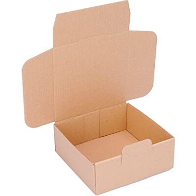 verpacking Vouwdozen 150 x 150 x 60 mm bruin (buitenafmetingen 155 x 155 x 65 mm) WP 20 verzenddoos DHL Hermes DPD GLS verpakking (100 stuks) verpacking Vouwdozen 150 x 150 x 60 mm bruin (buitenafmetingen 155 x 155 x 65 mm) WP 20 verzenddoos DHL Hermes DPD GLS verpakking (100 stuks)