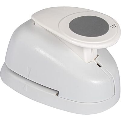Rayher 8960400 motiefponsen rond voor papier en karton tot 200 g/m² Ø 3,81 cm Rayher 8960400 motiefponsen rond voor papier en karton tot 200 g/m² Ø 3,81 cm