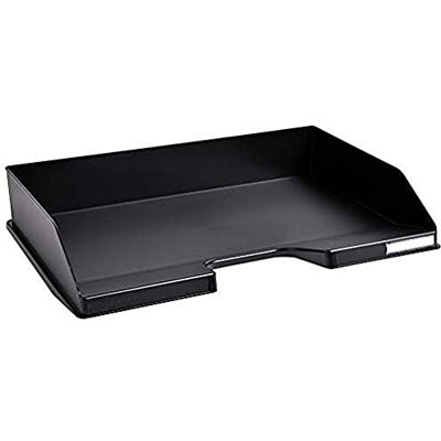 EXACOMPTA Ref. 11714D 1 brievenbak COMBO in Italiaans afmetingen 25,5 x 36,5 x 6,5 cm voor A4+ documenten Blauer Engel gecertificeerd zwart capaciteit 500 vel EXACOMPTA Ref. 11714D 1 brievenbak COMBO in Italiaans afmetingen 25,5 x 36,5 x 6,5 cm voor A4+ documenten Blauer Engel gecertificeerd zwart capaciteit 500 vel