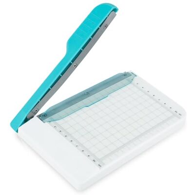 Sutowe 15,2 cm Guillotine Mini Paper Cutter Antislip Compact Draagbare Gebogen Strip Scrapbooking Tool voor Coupon Kaarten Foto's Sutowe 15,2 cm Guillotine Mini Paper Cutter Antislip Compact Draagbare Gebogen Strip Scrapbooking Tool voor Coupon Kaarten Foto's