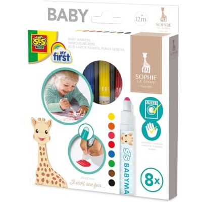 Creative -(Sophie de giraffe viltstiften voor baby's, 14491 Creative -(Sophie de giraffe viltstiften voor baby's, 14491