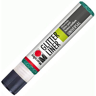 Marabu 18030009592 glitter petroleumkleur glitter effectverf op waterbasis voor charmante glittereffecten op stof, hout, speekselbestendig metaal, eenvoudige bevestiging Marabu 18030009592 glitter petroleumkleur glitter effectverf op waterbasis voor charmante glittereffecten op stof, hout, speekselbestendig metaal, eenvoudige bevestiging