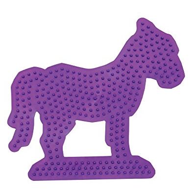 Hama 281-07 – creativiteit – midi-plaat – paard-violet Hama 281-07 – creativiteit – midi-plaat – paard-violet