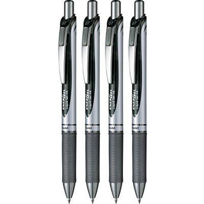Pentel BLN77 Rollerball met gelinkt, 0,7 mm, zwart Pentel BLN77 Rollerball met gelinkt, 0,7 mm, zwart