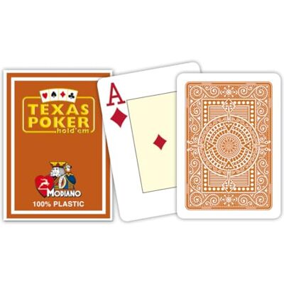 Modiano Mono 3005465 Casino spelaccessoires bruin Modiano Mono 3005465 Casino spelaccessoires bruin