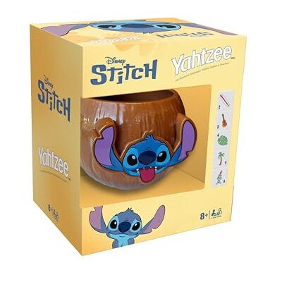 Winning Moves Yahtzee Stitch Edition Dobbelspel voor Stitch-fans Yahtzee partyspel 1+ speler vanaf 8 jaar Duits Winning Moves Yahtzee Stitch Edition Dobbelspel voor Stitch-fans Yahtzee partyspel 1+ speler vanaf 8 jaar Duits