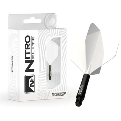 Dragon Darts Nitro Flite geïntegreerd vlieg- en assysteem nr. 2 vorm en design verkrijgbaar in kort, midden en medium verscheidenheid aan kleuren professionele dartaccessoires Dragon Darts Nitro Flite geïntegreerd vlieg- en assysteem nr. 2 vorm en design verkrijgbaar in kort, midden en medium verscheidenheid aan kleuren professionele dartaccessoires