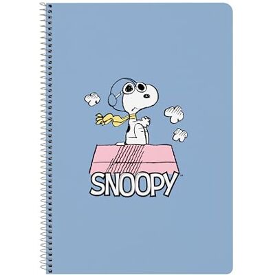 safta Snoopy Notitieboek, 80 vellen, hardcover, 1 design, ideaal voor kinderen van verschillende leeftijden, comfortabel en veelzijdig, kwaliteit en sterkte, 21,5 x 1 x 31 cm safta Snoopy Notitieboek, 80 vellen, hardcover, 1 design, ideaal voor kinderen van verschillende leeftijden, comfortabel en veelzijdig, kwaliteit en sterkte, 21,5 x 1 x 31 cm