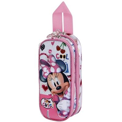 Disney Minnie Mouse Too Cute dubbel etui 3D roze 22 x 9,5 cm, roze, één maat, dubbel 3D etui Too Cute, Roze, Too Cute dubbele 3D-etui Disney Minnie Mouse Too Cute dubbel etui 3D roze 22 x 9,5 cm, roze, één maat, dubbel 3D etui Too Cute, Roze, Too Cute dubbele 3D-etui