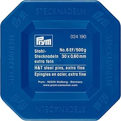 Prym 024190 veiligheidsspelden 0,60 x 30 mm zilver 500 g kunststof doos staal 30 x 0,6 mm Prym 024190 veiligheidsspelden 0,60 x 30 mm zilver 500 g kunststof doos staal 30 x 0,6 mm