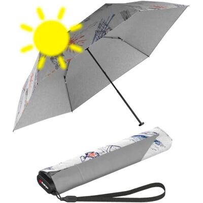 Knirps Ultra US.050 Slim Manual zakparaplu ultralicht en plat, stormvast, winddicht, 21 cm Knirps Ultra US.050 Slim Manual zakparaplu ultralicht en plat, stormvast, winddicht, 21 cm