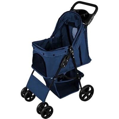 Monster Cable Kinderwagen voor huisdieren (marineblauw) Monster Cable Kinderwagen voor huisdieren (marineblauw)