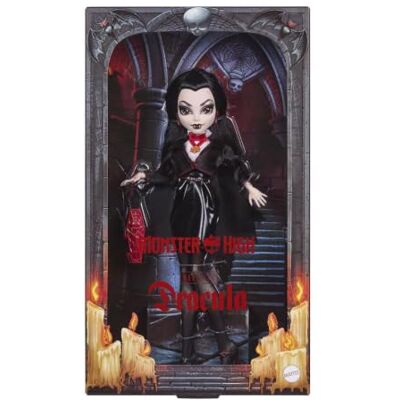 Monster Cable Mattel JKM50 verzamelpop universele monsters Dracula 27 cm Monster Cable Mattel JKM50 verzamelpop universele monsters Dracula 27 cm