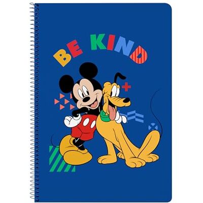 safta Mickey Mouse Today Notitieboek, 80 vellen, hardcover, ideaal voor kinderen van verschillende leeftijden, comfortabel en veelzijdig, kwaliteit en duurzaamheid, 21,5 x 31 cm safta Mickey Mouse Today Notitieboek, 80 vellen, hardcover, ideaal voor kinderen van verschillende leeftijden, comfortabel en veelzijdig, kwaliteit en duurzaamheid, 21,5 x 31 cm