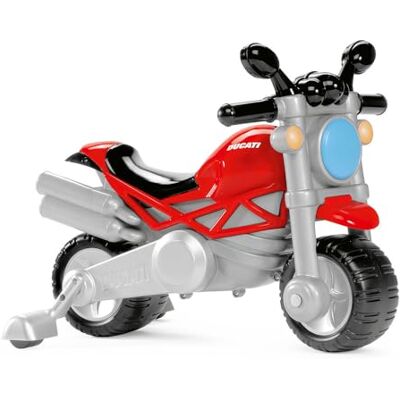 Chicco Ducati Monster motorspeelgoed voor kinderen, kinderdrager met claxon en motorgeluid, afneembare steunwielen, max. 25 kg, spelletjes voor kinderen van 18 maanden tot 5 jaar Chicco Ducati Monster motorspeelgoed voor kinderen, kinderdrager met claxon en motorgeluid, afneembare steunwielen, max. 25 kg, spelletjes voor kinderen van 18 maanden tot 5 jaar