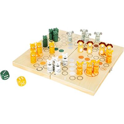 small foot Ludo voor 6 spelers Safari small foot Ludo voor 6 spelers Safari