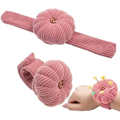 cypreason Pick-naaldenkussen om aan de pols te dragen, naaldhouder voor pols, pennen, pols, naaispeldkussen, pin-armband voor cypreason Pick-naaldenkussen om aan de pols te dragen, naaldhouder voor pols, pennen, pols, naaispeldkussen, pin-armband voor