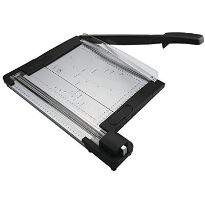 Rayher 69133000 2-in-1 snijmachine met hendel en rolsnijder, 54,3 x 39 x 7,8 cm, snijlengte max. 320 mm Rayher 69133000 2-in-1 snijmachine met hendel en rolsnijder, 54,3 x 39 x 7,8 cm, snijlengte max. 320 mm