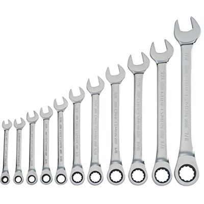 Craftsman CMMT87022 CM 11 stuks SAE kliksleutel-1049427 Craftsman CMMT87022 CM 11 stuks SAE kliksleutel-1049427