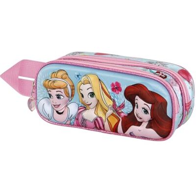 Disney Princess Adorable 3D dubbel etui, blauw, 22 x 9,5 cm, blauw, één maat, schattig 3D dubbel etui, Blauw, Schattig dubbel 3D-etui Disney Princess Adorable 3D dubbel etui, blauw, 22 x 9,5 cm, blauw, één maat, schattig 3D dubbel etui, Blauw, Schattig dubbel 3D-etui