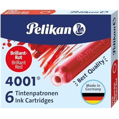 Pelikan 301192 inktcartridge, rood Pelikan 301192 inktcartridge, rood