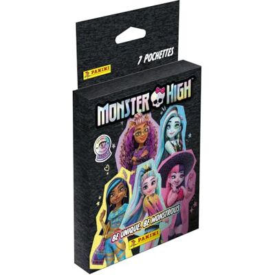 Panini Monster High Blister 7 zakken, 004797KBF7 Panini Monster High Blister 7 zakken, 004797KBF7